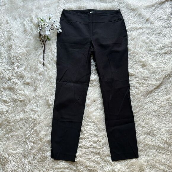 Crown & Ivy Ashley Pants, Black Size 8 - Picture 1 of 5